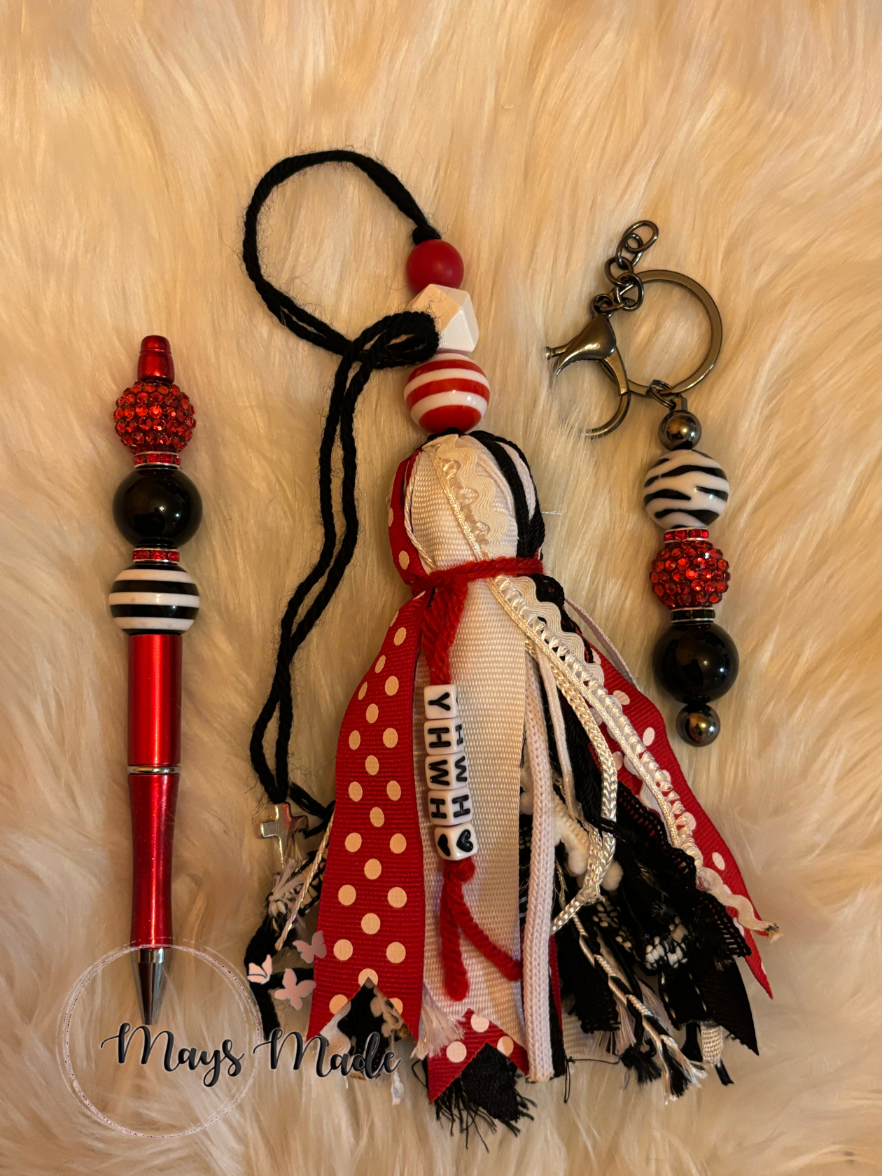 Bible tassel w/pen & keychain